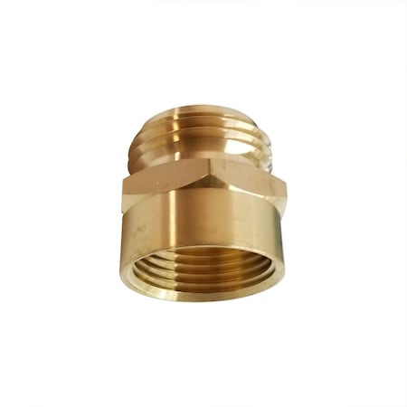 Thrifco Plumbing 3/4 Inch Male GHT X 3/4 Inch FIP Nipple 4400306